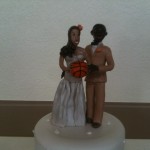 Custom-made, personalized cake topper