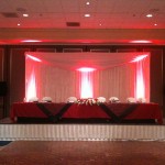 Wedding party table